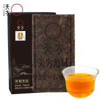 【买送茶刀】安徽天方茶叶760g天方黑茶特制茯砖 黑茶 古法制作