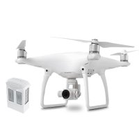 大疆创新(DJI) 精灵 Phantom 4 航拍遥控飞机无人机 三电套装+车载充电器