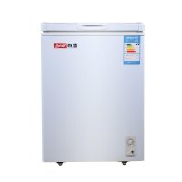 白雪 (Baixue) BD/C-102DS102升 家用小冰柜 卧式冷柜 顶开门小冷柜 冷藏冷冻可转换