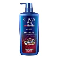 清扬男士去屑洗发水 清爽控油型 NBA官方限量版 克利夫兰骑士750ML