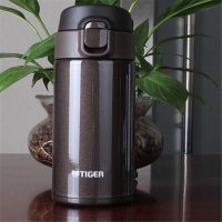 tiger虎牌保温杯MMY-A36C-TV咖啡色梦重力超轻车载杯男士女士水杯