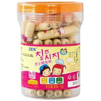 韩国进口零食 宝宝鱼肠 儿童鱼肠 ZEK芝士鳕鱼肠1KG 聚会休闲零食