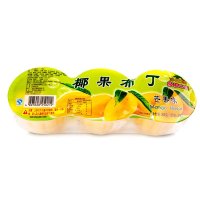 Sabava沙巴哇椰果布丁芒果味（3个）360g