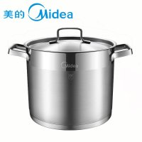 美的（Midea）汤锅 304不锈钢锅具7升大容量高汤锅 电磁炉通用炊具TG24S1