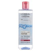 欧莱雅三合一卸妆洁颜水倍润型400ml