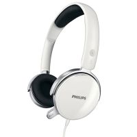 Philips/飞利浦 SHM7110U /97 头戴式电脑耳机 笔记本电脑耳机麦克风（白色）