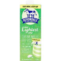 德运Devondale脱脂纯牛奶1L*10盒/箱