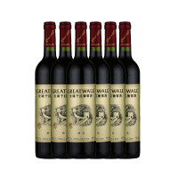 长城华夏碣石山区红酒 精品干红葡萄酒750ml*6整箱装