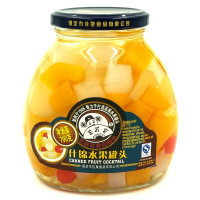 芝麻官什锦水果罐头700g