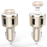 纽曼(Newsmy) 蓝牙车载MP3播放器 C59 土豪金