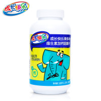 养生堂成长快乐牌多种维生素加钙咀嚼片 1.5g/片*120片