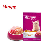 顽皮(Wanpy)猫用（活力营养）金枪鱼鲜封包80g