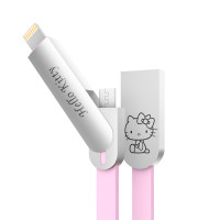 优加 Hello Kitty数据线2米-粉色