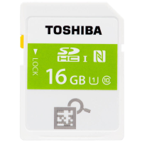 东芝（TOSHIBA）SD卡 16GB 第四代无线WIFI传输单反相机存储卡（THN-NW04W0160C6）
