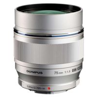 奥林巴斯（OLYMPUS） M.ZUIKO DIGITAL 75mm f1.8广角定焦镜头 微单镜头 银色