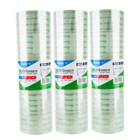 广博FX-62透明封箱胶带6卷/筒 3筒装60mm*60y