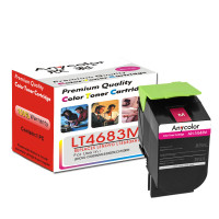欣彩（Anycolor）LT4683粉盒（专业版）AR-LT4683M红色 墨粉盒适用联想C8300 C8300N 红色
