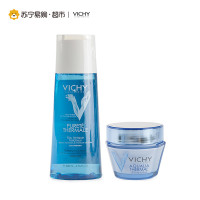 【苏宁超市】薇姿VICHY温泉矿物两件套（清润爽肤水200ml+活泉霜清爽型50ml)