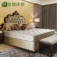 [苏宁自营]AIRLAND雅兰床垫 Byron 弹簧床垫 五星级酒店阻燃面料 护脊双人简约现代卧室床垫1.5米/1.8米 银色