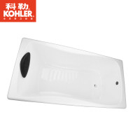 科勒铸铁浴缸成人家用嵌入式百利事沐浴1.5/1.7米K-17270T/15849T 无扶手（包送货安装） 1.7M