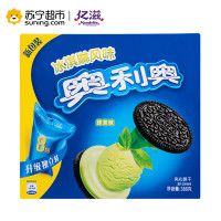 奥利奥冰淇淋夹心抹茶味家庭装388g