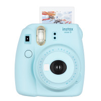富士（FUJIFILM）INSTAX 一次成像相机立拍立得 mini9 冰霜蓝