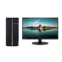 联想(lenovo)ideacentre510A-15 台式电脑+21.5英寸双超(I3-7100 4G 1T 无光驱)