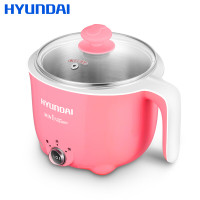 现代（HYUNDAI）电煮锅多功能电火锅 家用煮面小锅宿舍电热杯QC-DZ2702