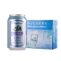 崂山百花蛇草水330ml*24罐 整箱