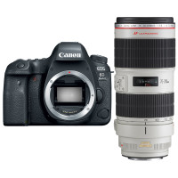 佳能(Canon) EOS 6D2（70-200mm F2.8III） 数码单反相机 单镜头套装 约2620万像素