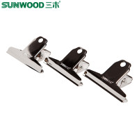 三木 （SUNWOOD）2067 145mm(53/4”)山形铁票夹 2只/袋