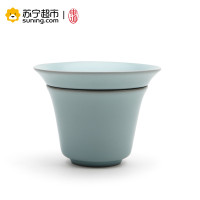 东道汝窑澄心茶漏组(天青)