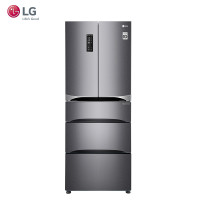LG GR-K40PNDQ 447L多门变频冰箱 风冷无霜 电脑控温 家用大容量电冰箱