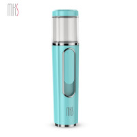 美克斯（MKS）纳米补水仪 NV8088纳米喷雾保湿补水器 冷喷机 便携蒸脸器 面部脸部加湿美容仪 高颜值 蓝色