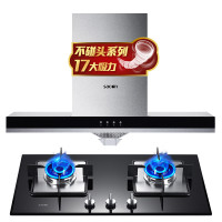 帅康(sacon)按键式厨电套装TE6709+58B 17立方 欧式 天然气/液化气