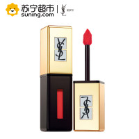 圣罗兰(YSL)纯色唇釉6ml 202# 胭脂红 镜面唇釉唇蜜唇彩 持久保湿滋润