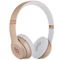 Beats Solo3 Wireless 头戴式无线蓝牙耳机音乐耳机 金色