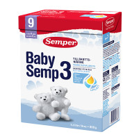 国内发货瑞典原装进口semper森宝婴幼儿配方奶粉3段800g12个月以上森宝奶粉3段