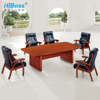 HiBoss会议桌会议室办公桌开会桌 会议桌W2400*D1200*D760
