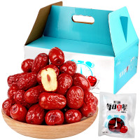 新边界 每日早餐20袋1000g 新疆特产 红枣 大枣 灰枣 骏枣