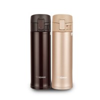 ZOJIRUSHI象印 日本直采 车载真空不锈钢保温杯SM-KC48-NM 玫瑰金色480ml