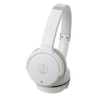 铁三角（audio-technica）无线耳罩式耳机 ATH-AR3BT(白色）