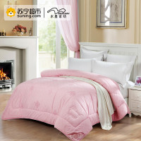 水星家纺澳美娜羊毛春秋被/冬被 床上用品 150cm×210cm 抗菌羊毛冬被