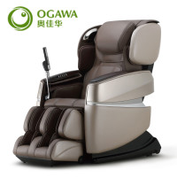 奥佳华(OGAWA）按摩椅OG-7586大座家 (升级版) 家用3D按摩机芯 全身多功能自动零重力太空舱 睿智黑