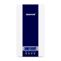 格林姆斯(GLEMOS)DSL-55FC速热式电热水器 双胆循环加热机械恒温10升储水5500W 蓝色