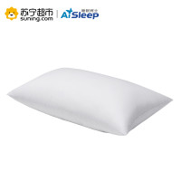 睡眠博士(AiSleep) 羽丝绒枕头 酒店枕头慢回弹颈椎枕头成人枕单人助眠枕 枕芯 48*74cm 白色 1.8m床
