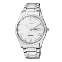 西铁城(CITIZEN)手表 光动能不锈钢带商务休闲时尚简约男表BM8501-52AB BM8501-52AB