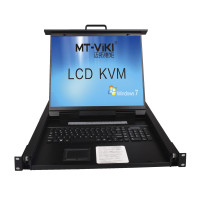 迈拓维矩MT-1908UL KVM切换器带LCD显示屏8口KVM四合一USB自动机架式