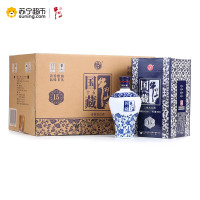 牛栏山 国藏十五 老青花 42度 整箱装 450ml*6瓶清香型白酒