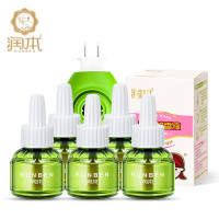 润本 电热蚊香液（5+1）套装 45ml×5瓶+加热器×1/盒